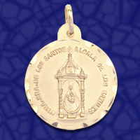 medalla virgen Alcala de los Gazules